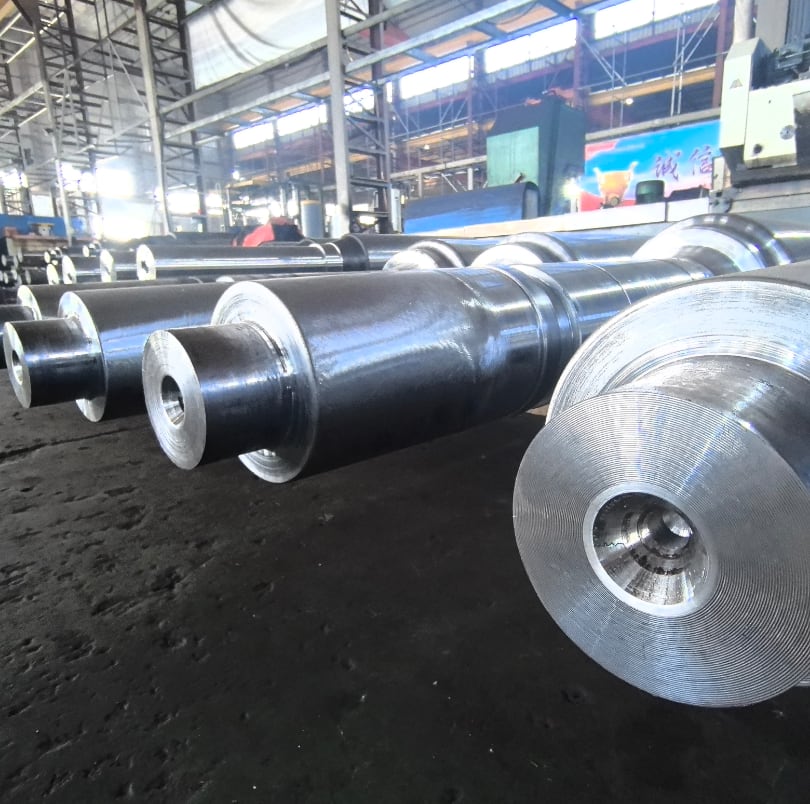Zhrolls high-strength backup roll for hot strip rolling mills, ensuring load-bearing capacity and long-term performance.